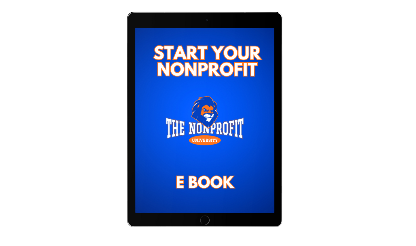 Start Your Nonprofit E-Book