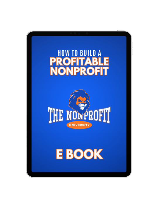 How to Build A Profitable Nonprofit E-Book